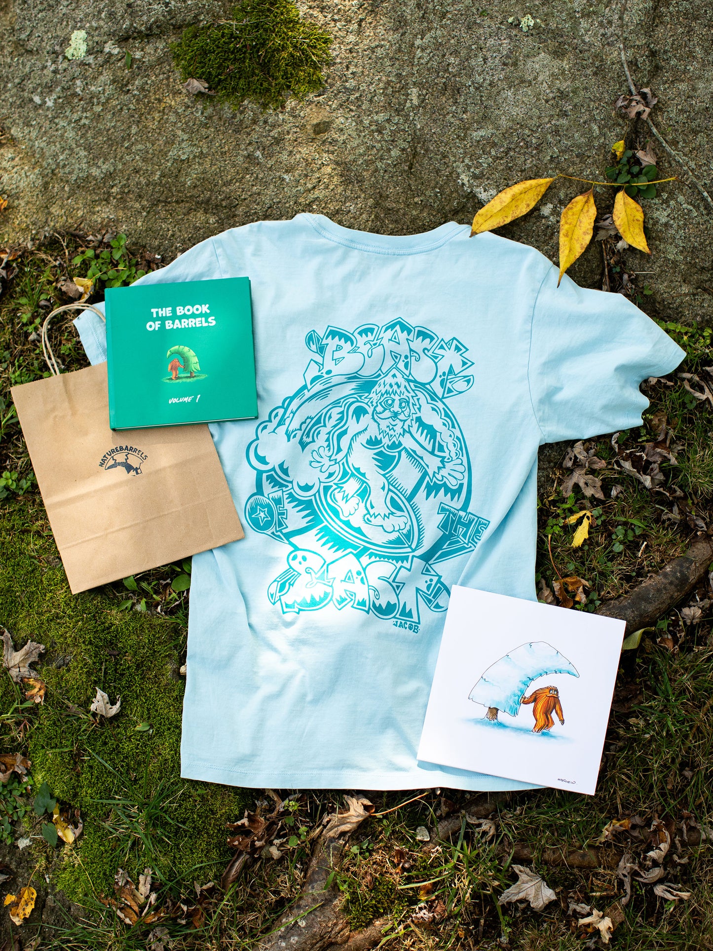 East Coast T-shirt + Book + Art Print Super Combo