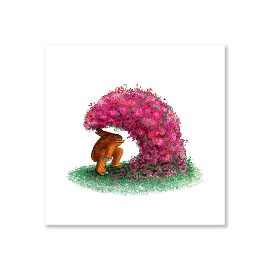 Bougainvillea Barrel Print