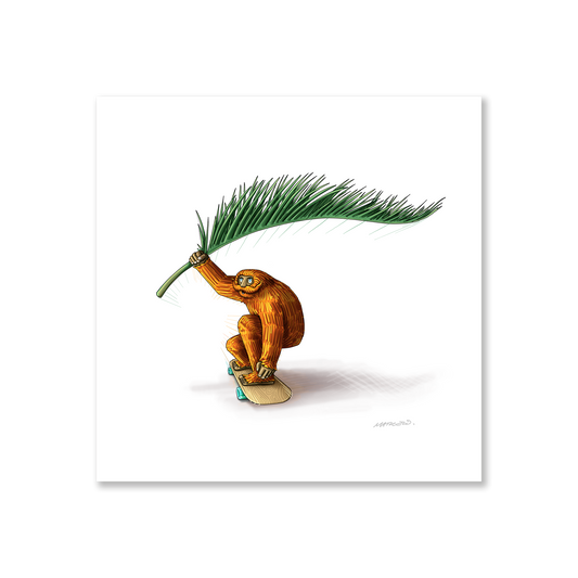 Palm Barrel (Handheld) Print