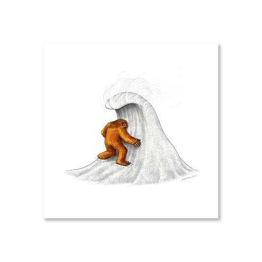 White Sand Barrel Print