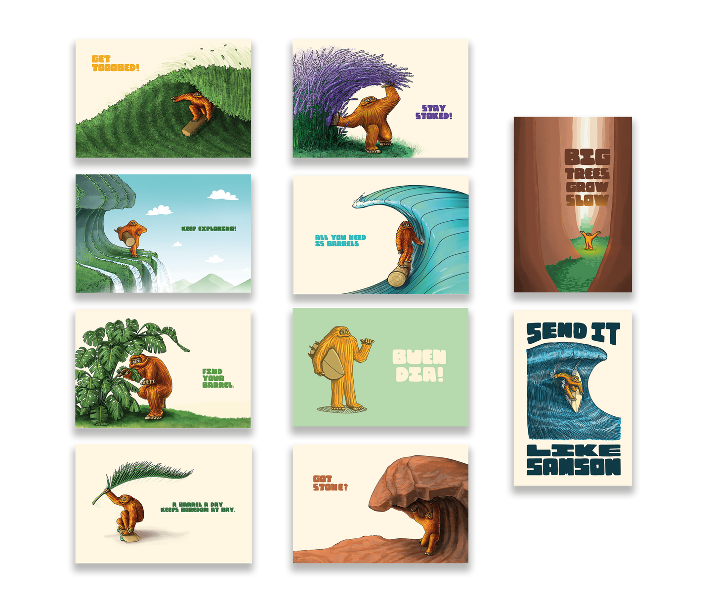 Postcard Packs